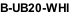 B-UB20-WHI
